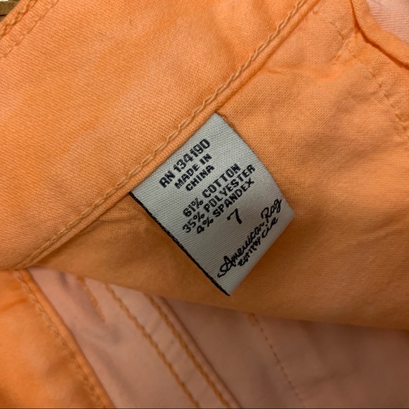 Orange/white shorts - Picture 3 of 3